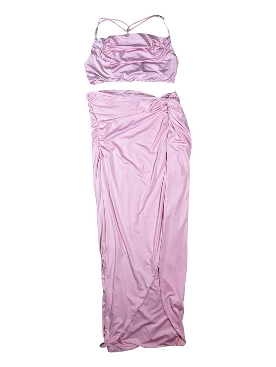 Dresses & Skirts - Summer Vacation 2 Piece Skirt Set Pink Size Large
